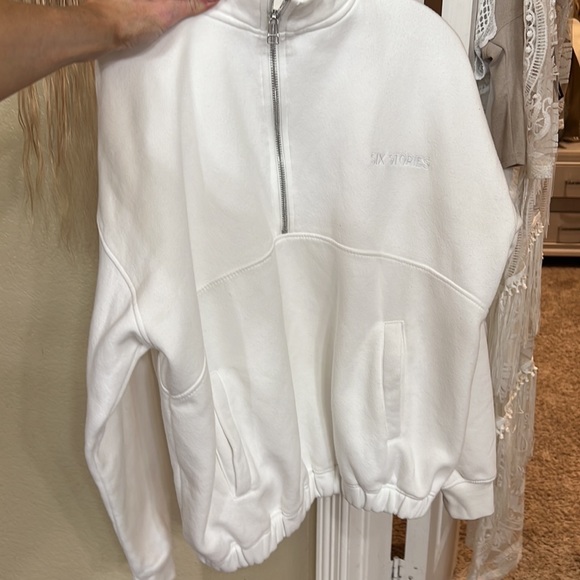 Six Stories Bride Quarter Zip Sweater - Picture 6 of 6